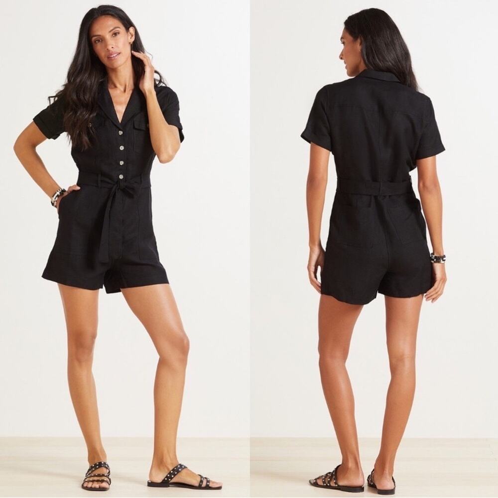 Rails Georgie Black Romper size Medium